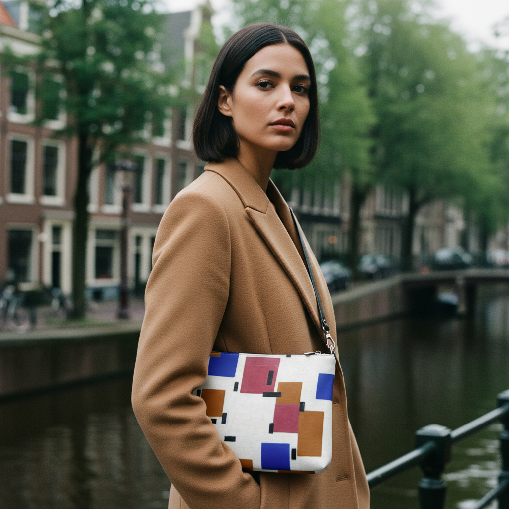 The Painting on Your Bag Is Where Mondrian Was Still Becoming Mondrian
