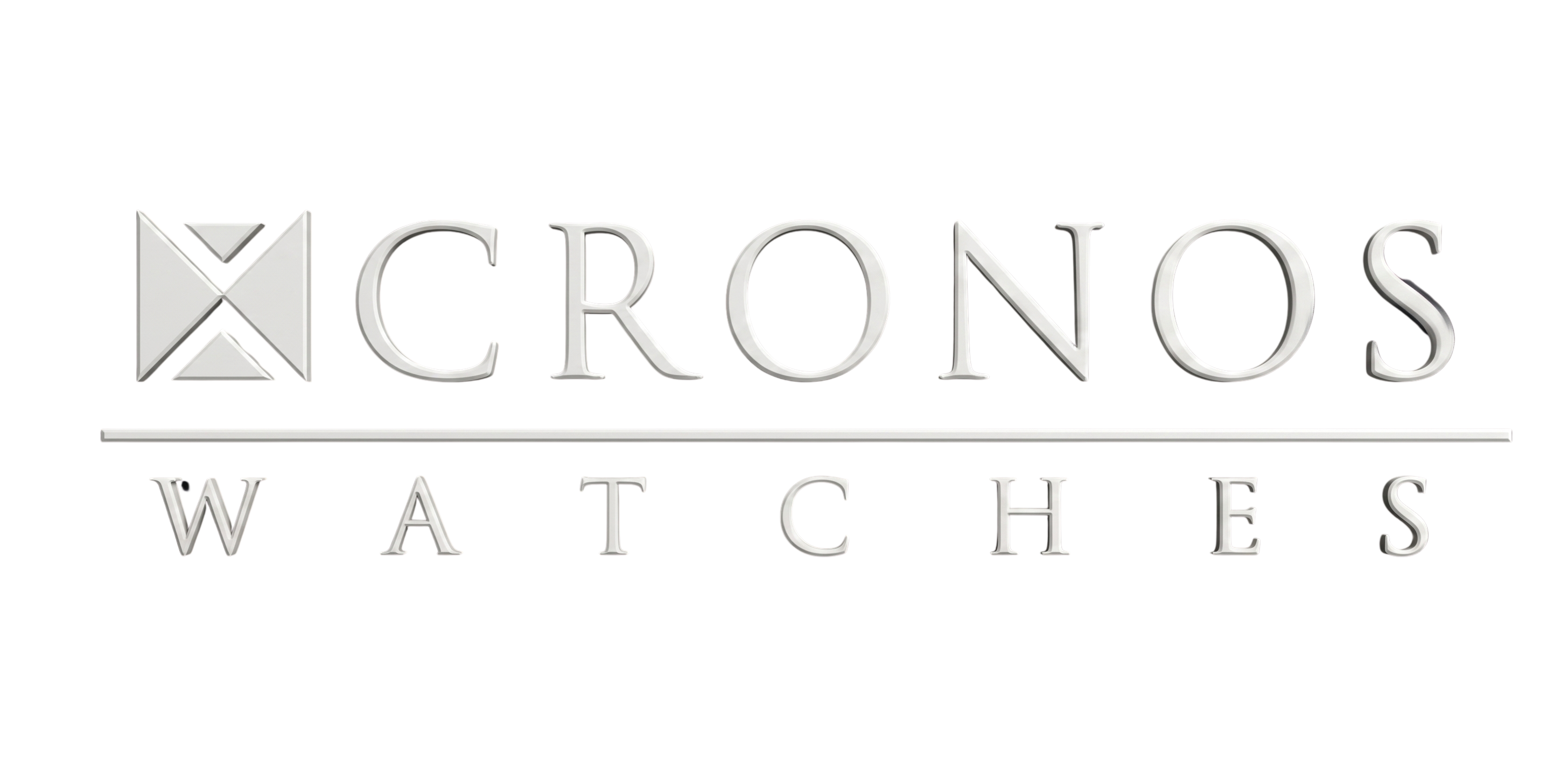 NorthChrono logo for CRONOS WATCHES featuring the brand name "CRONOS" in a prominent font, with "Watches" displayed below, showcasing a sleek and modern design suitable for the watch-making industry.
