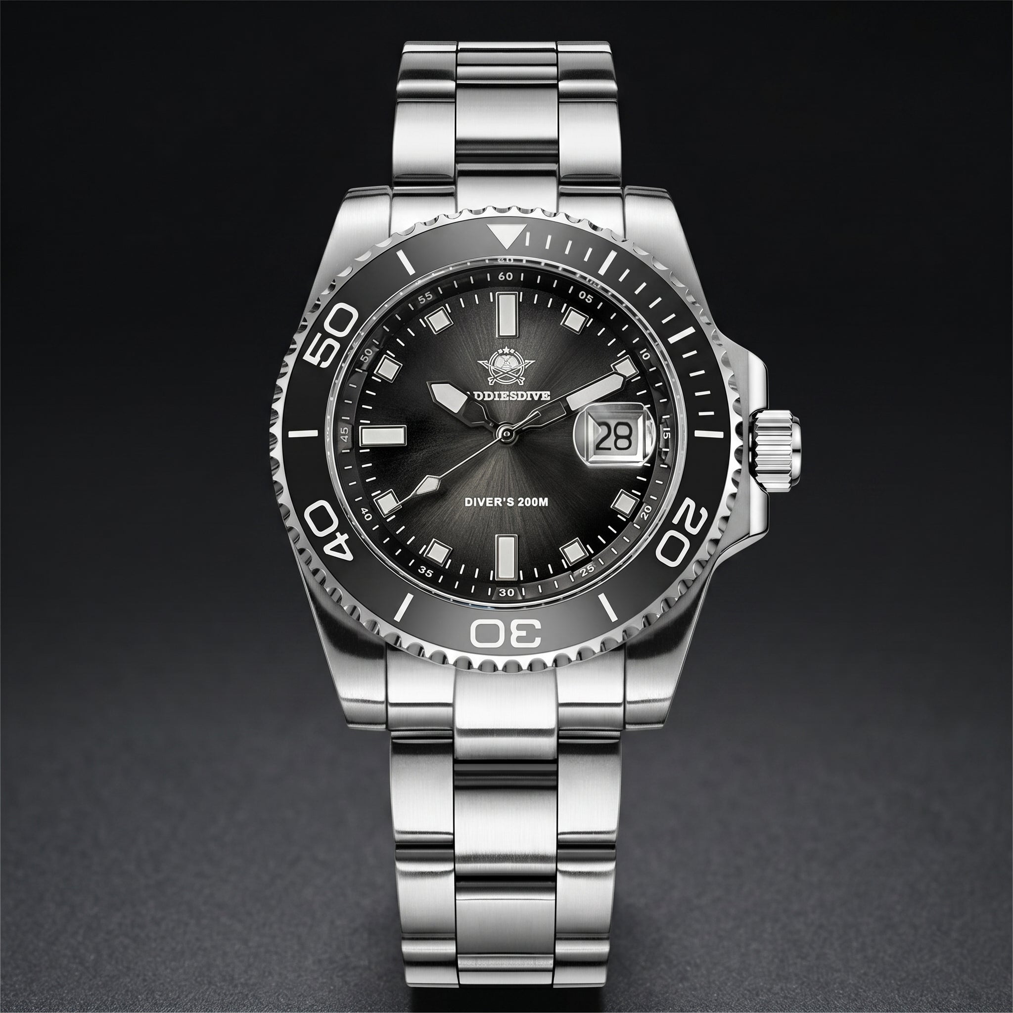 Addiesdive AD2089 Dive Watch — 41mm Quartz, 100m, Super Luminous