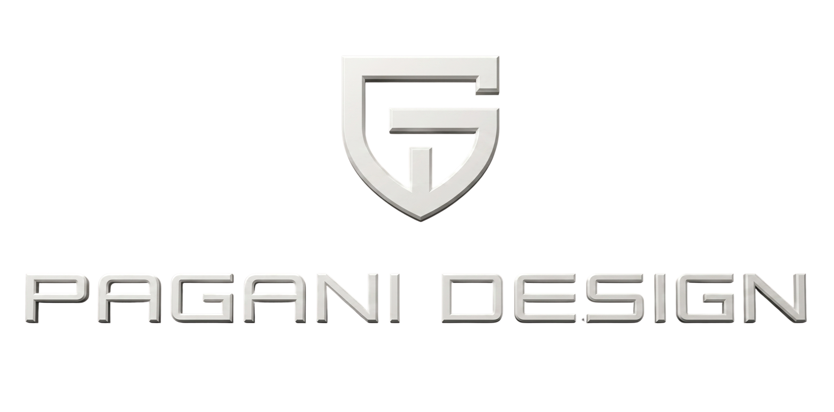 NorthChrono logo featuring a stylized letter "G" enclosed in a shield shape, with the text "PAGANI DESIGN" below in a bold, modern font, highlighting a polished design suitable for fashion or craftsmanship.